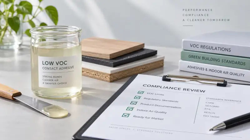 Low VOC Contact Adhesive: A Buyer's Guide to Compliance